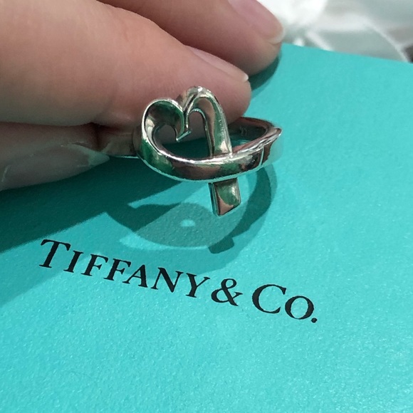 Tiffany & Co. Open Heart Ring - Picture 3 of 12